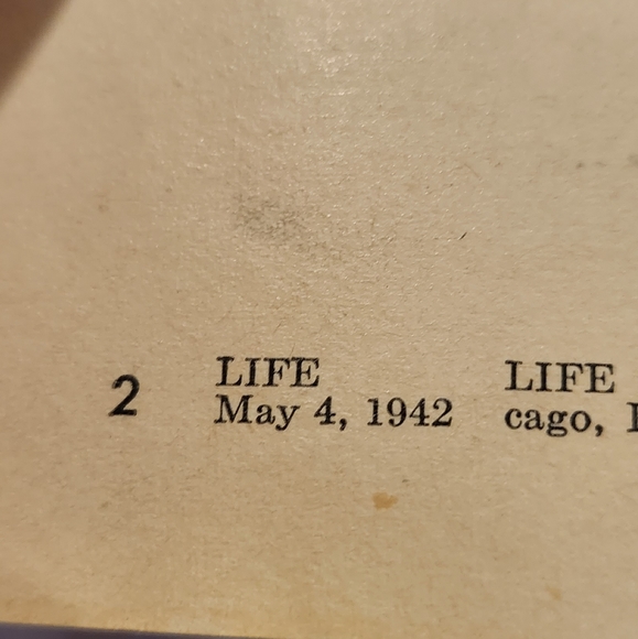 VINTAGE Life Magazine May 4th 1942 A Chinese Soldier & WWII - Picture 8 of 10